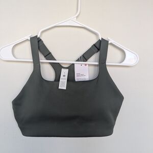 Women's Gray Sports Bra